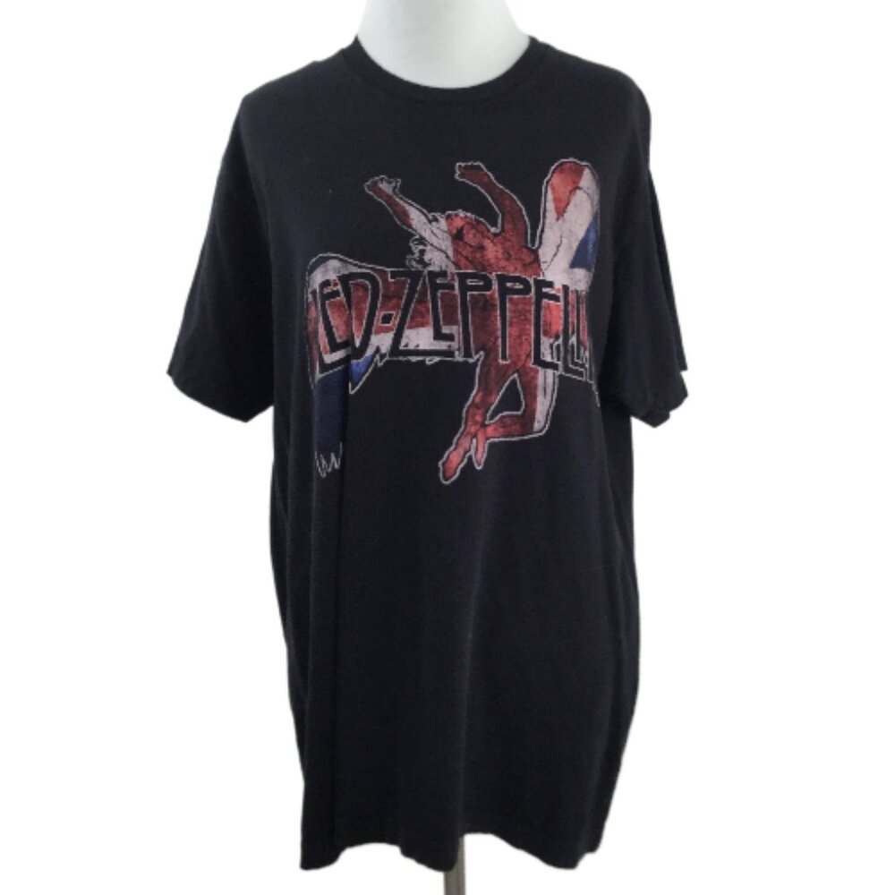 Led Zepplin Black Tshirt l